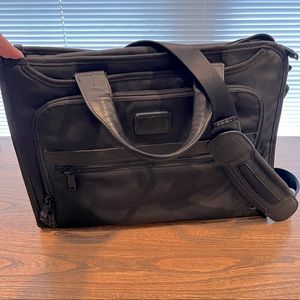 Tumi crossbody briefcase